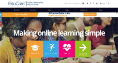 Desktop Screenshot of educare.co.uk
