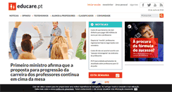 Desktop Screenshot of educare.pt