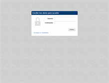 Tablet Screenshot of gestion.educare.es